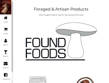 Tablet Screenshot of foundfoods.com